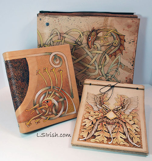 Leather Pyrography Wood Burning Projects